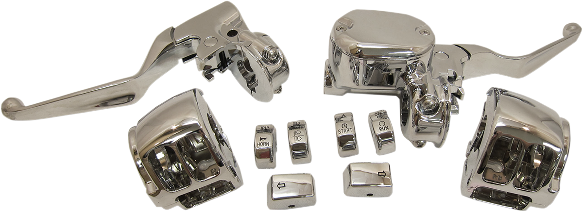 Drag Specialties Handlebar Control Kits 0610-0802