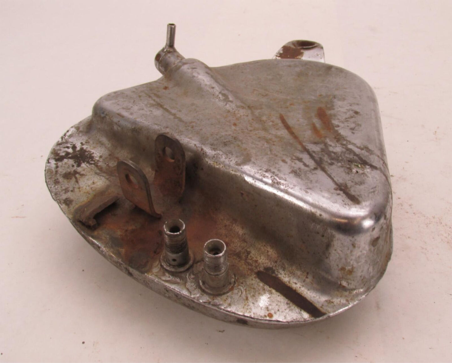 Vintage 1962 BSA A10R Super Rocket A10 A7 Golden Flash Pre-Unit Chrome Oil Tank