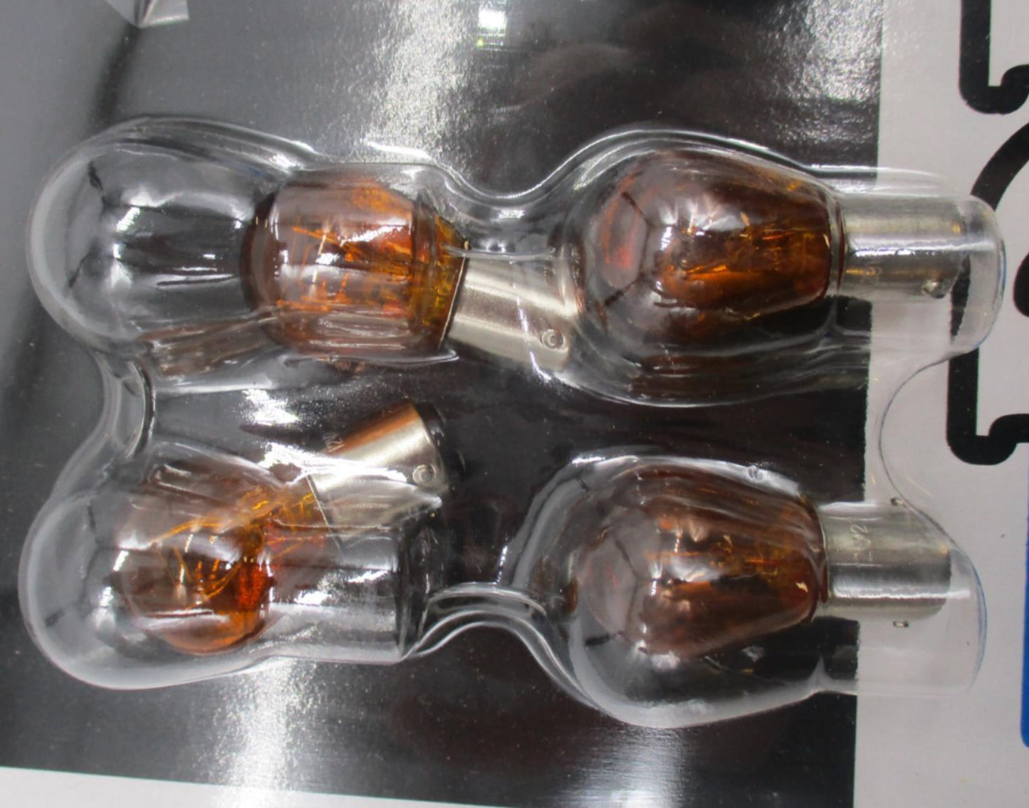 Drag Specialties HD 2020-0392 Smoke Turn Signal Lens Kit w/ Chrome Trim Rings