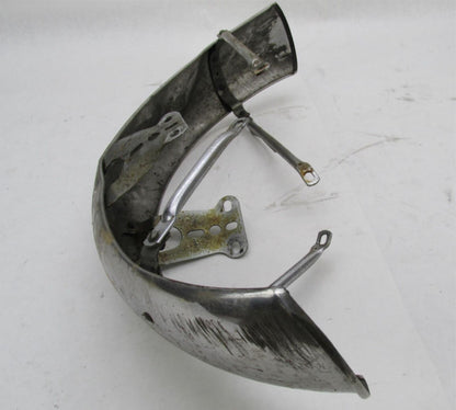 Vintage Patina Chrome 4.5" Wide Front Fender Triumph BSA Norton Ducati Guzzi