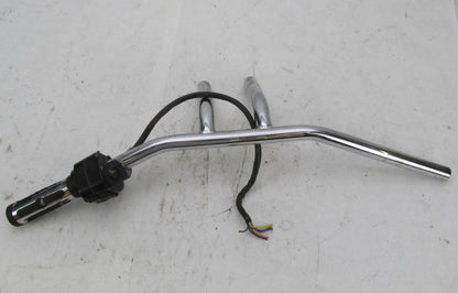 Harley Davidson Chrome 6" Rise Pullback T Bars Handlebar w/ Switch & Grip