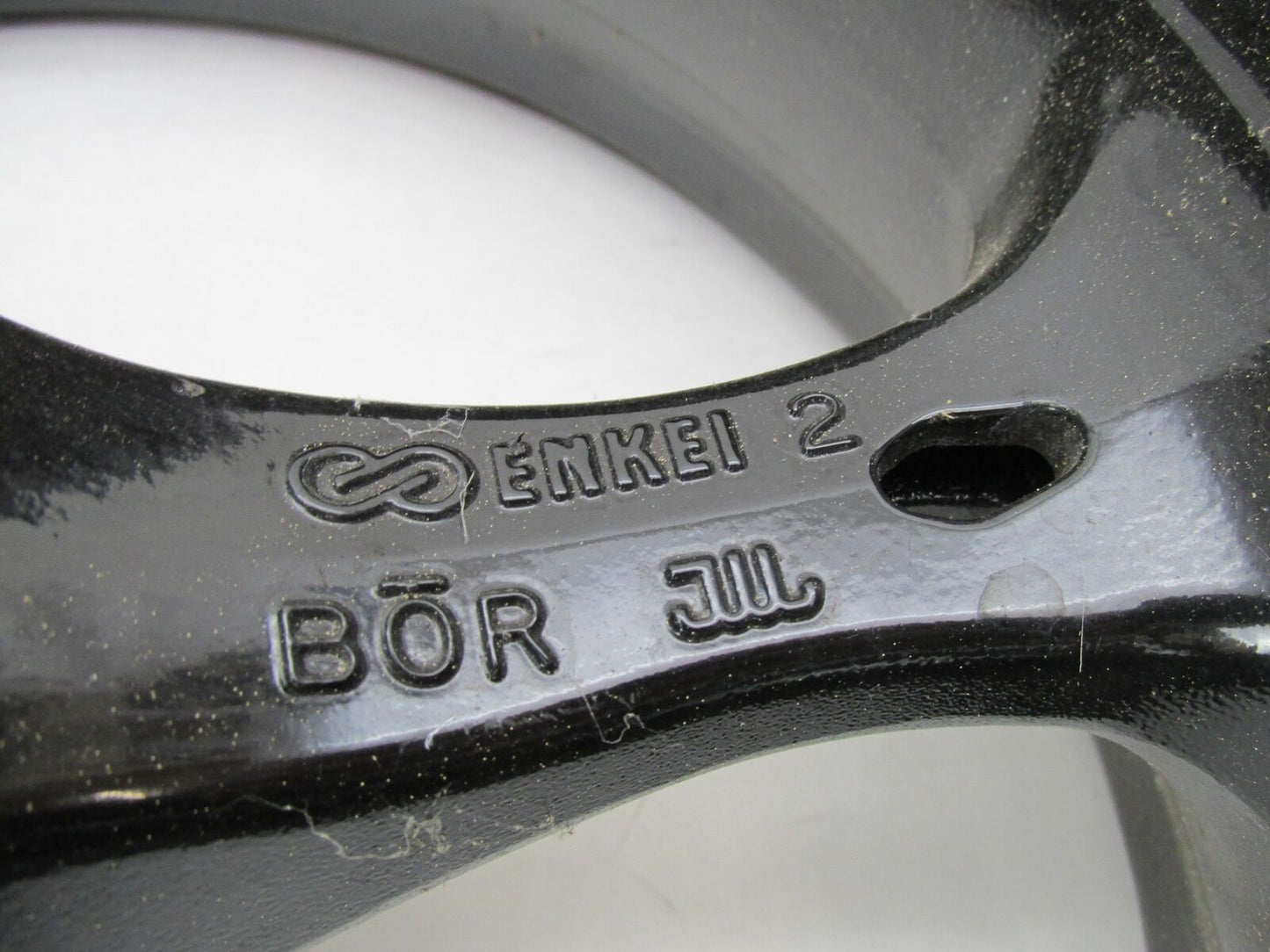 Enkei Motorcycle 3 Spoke Tri Spoke 17 X 5.5" Black Rear Wheel Rim