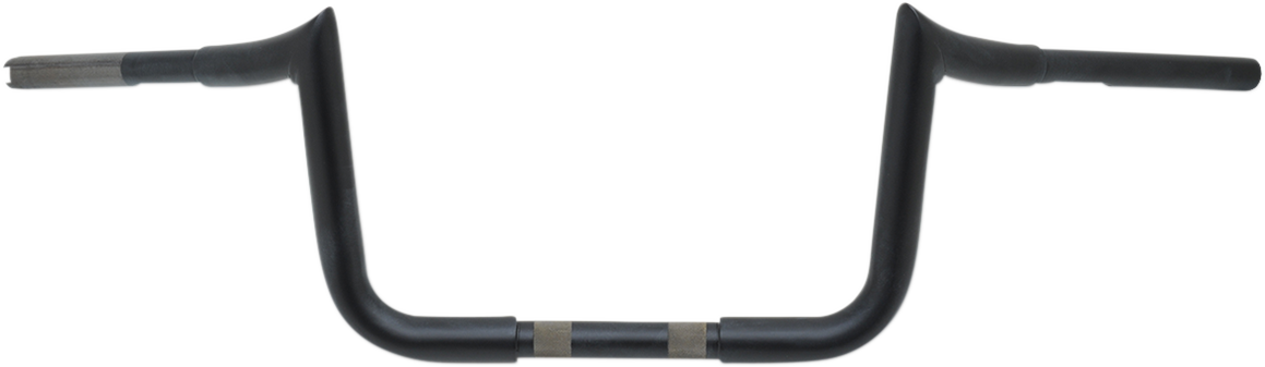 LA Choppers 1 1/4" Prime Ape Handlebars Flat Black 10" End rise LA-7351-10M