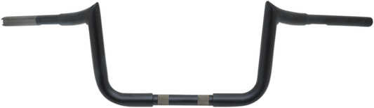 LA Choppers 1 1/4" Prime Ape Handlebars Flat Black 10" End rise LA-7351-10M