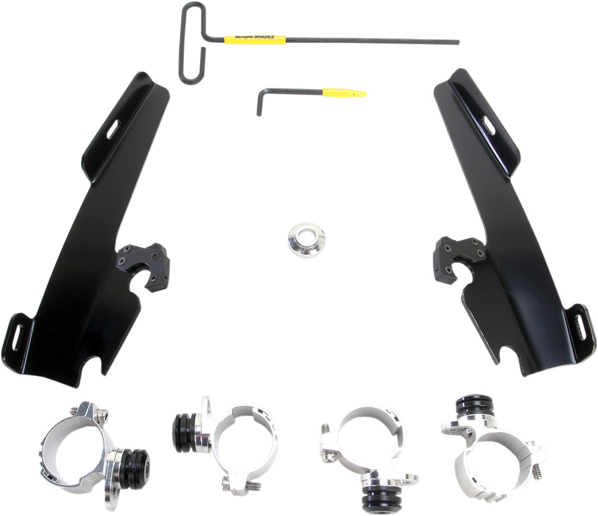 Memphis Shades Trigger-Lock Mount Kit for Batwing Fairing MEB1999