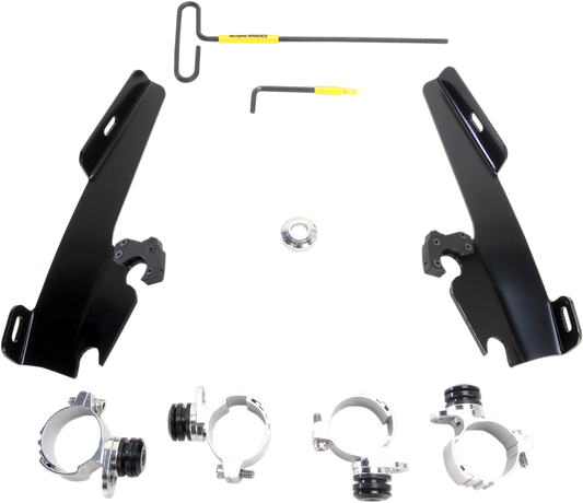 Memphis Shades Trigger-Lock Mount Kit for Batwing Fairing MEB1999