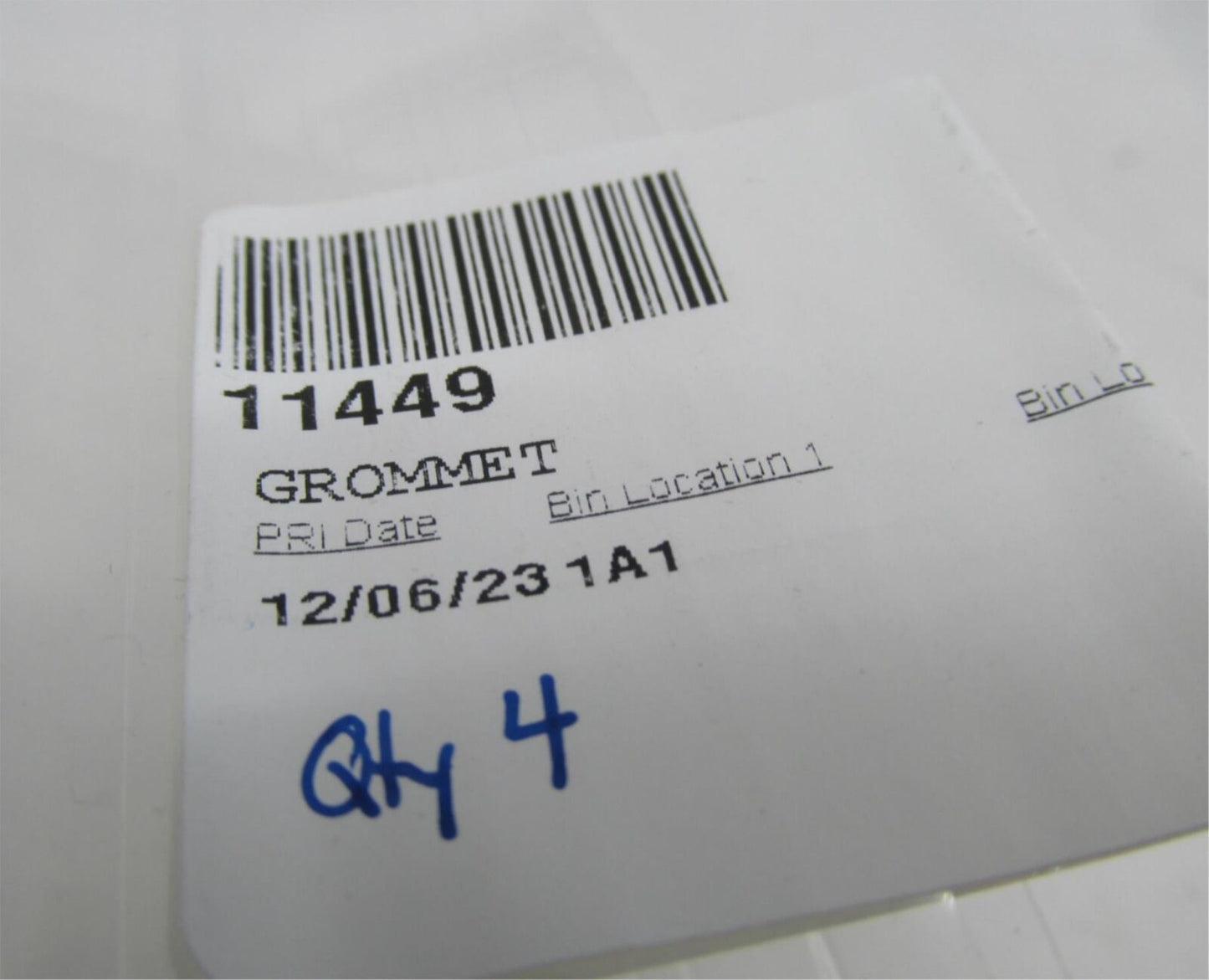 Lot of 4 Harley-Davidson Genuine NOS Grommets 11449