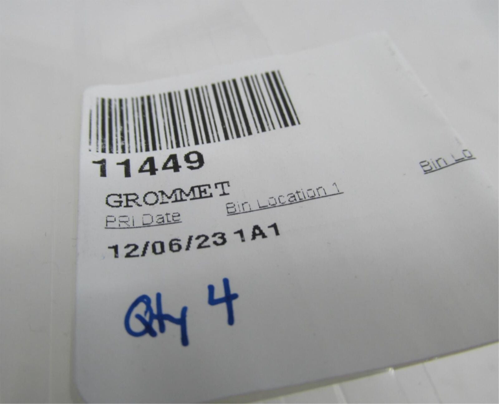 Lot of 4 Harley-Davidson Genuine NOS Grommets 11449