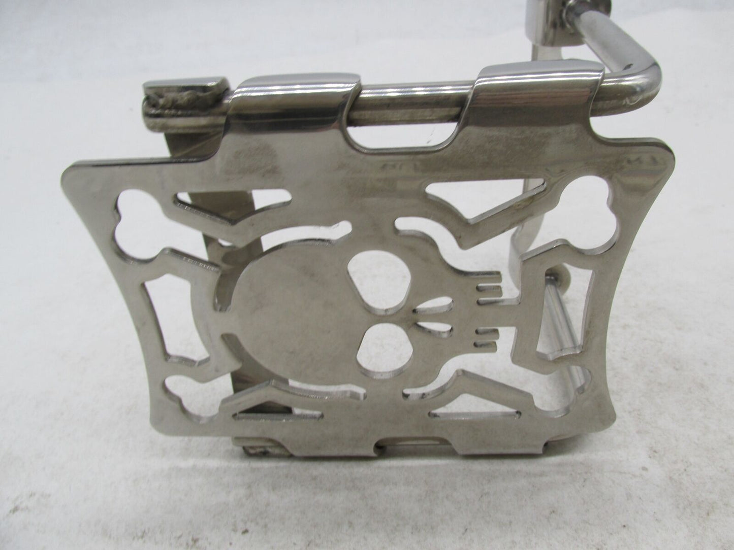 Harley Davidson Mini Chrome Skull Luggage Rack