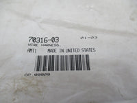 Harley Davidson Genuine NOS License Plate Wire Harness 70316-03