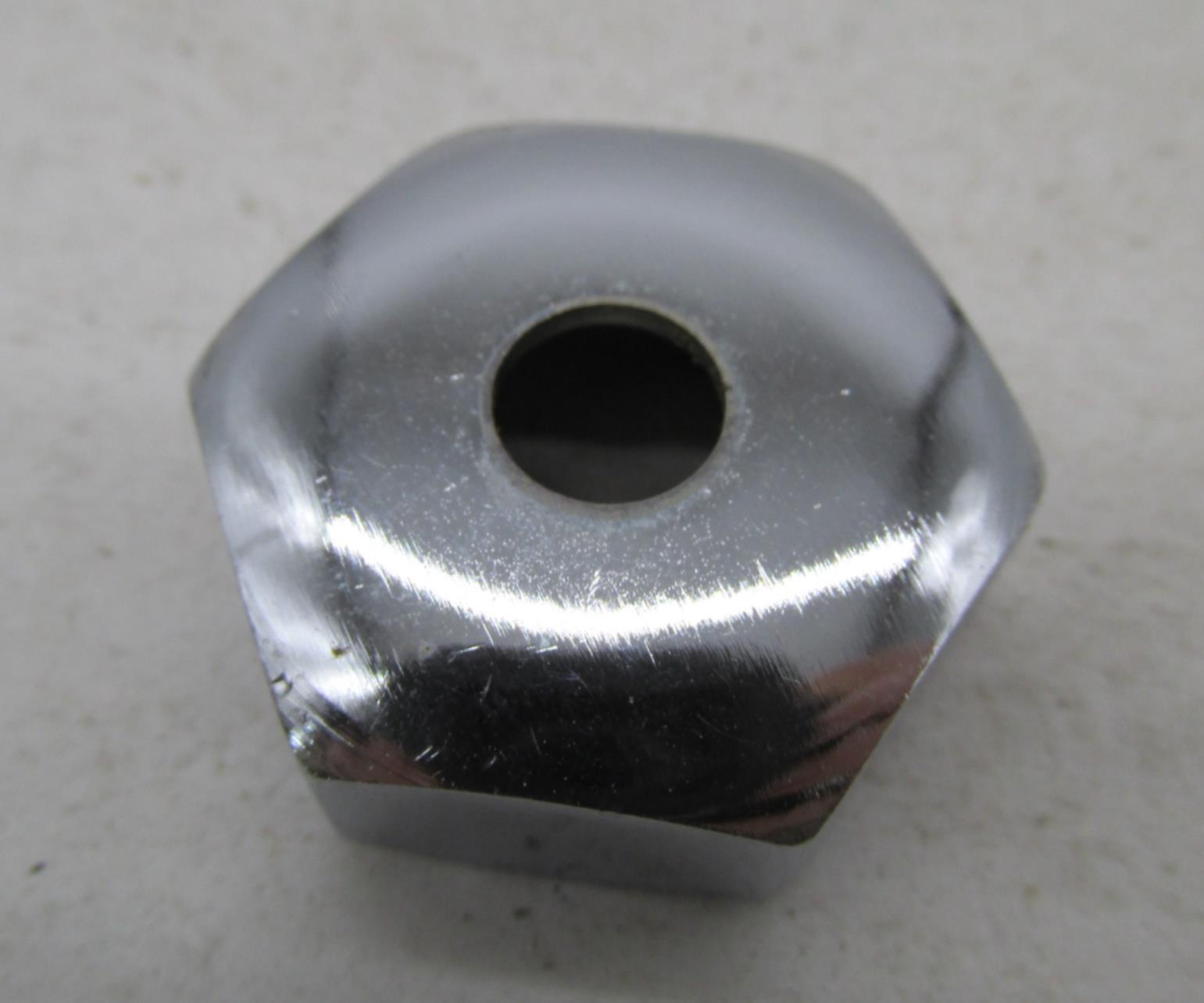 Harley-Davidson Genuine NOS Aermacchi Chrome Hex Cap Cover Nut 7650P