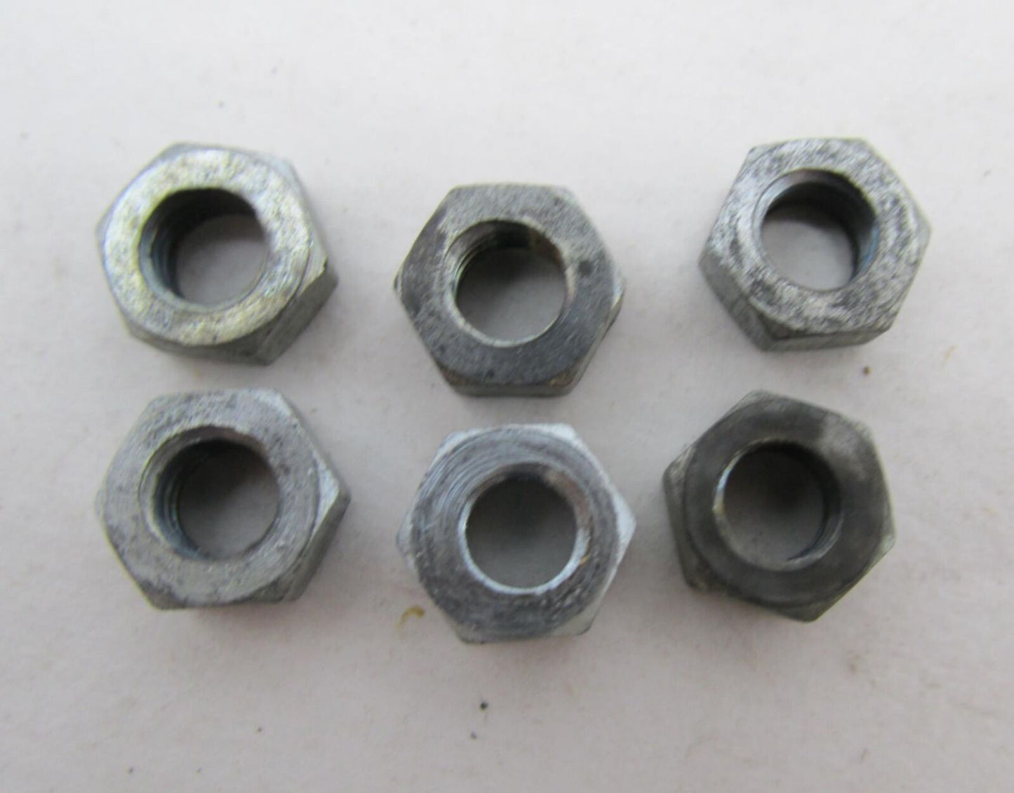 Lot of 6 Harley-Davidson Aermacchi NOS Cable Adjuster Nuts 38650-65P