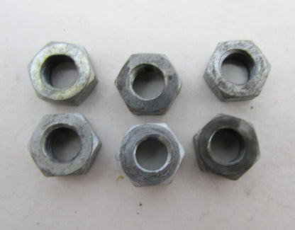 Lot of 6 Harley-Davidson Aermacchi NOS Cable Adjuster Nuts 38650-65P