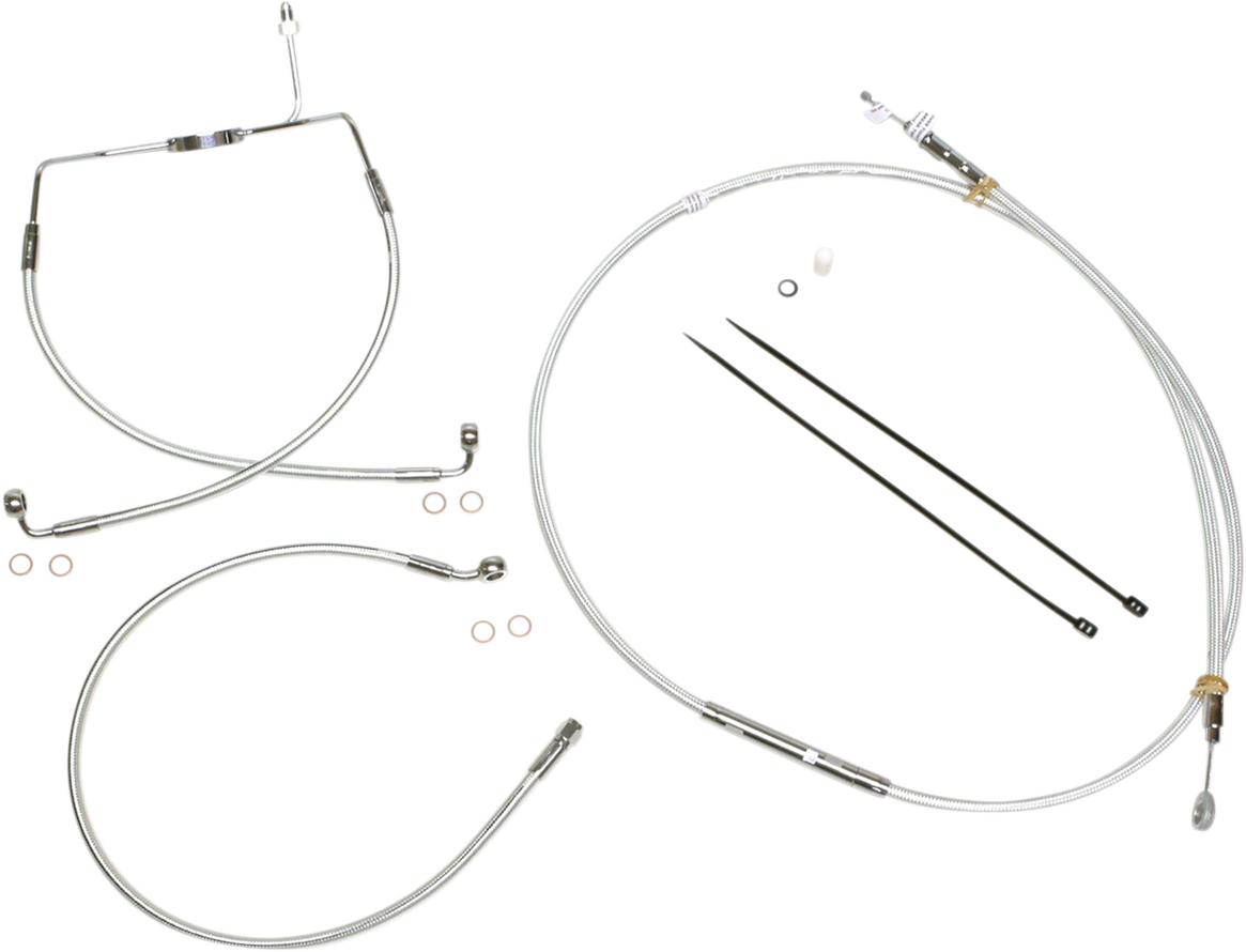 Magnum Designer Handlebar Installation Kits 10" Ape 387304