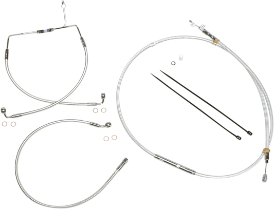 Magnum Designer Handlebar Installation Kits 10" Ape 387304