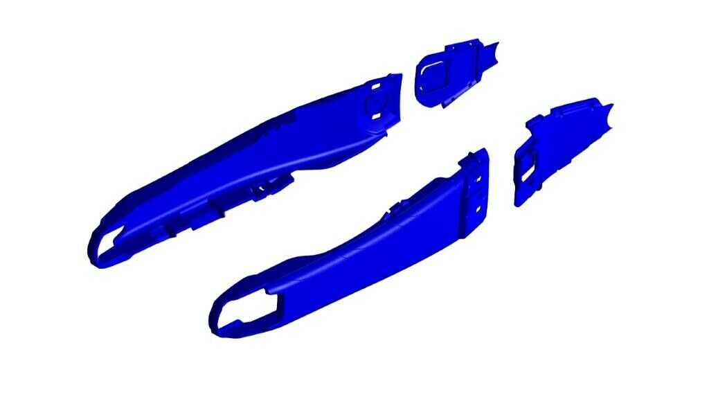 Acerbis Teketmagnet Swingarm Protectors Blue 2966540003