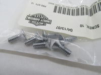 Lot of 6 Harley Davidson Genuine NOS Flat Head Hex Screw 3645