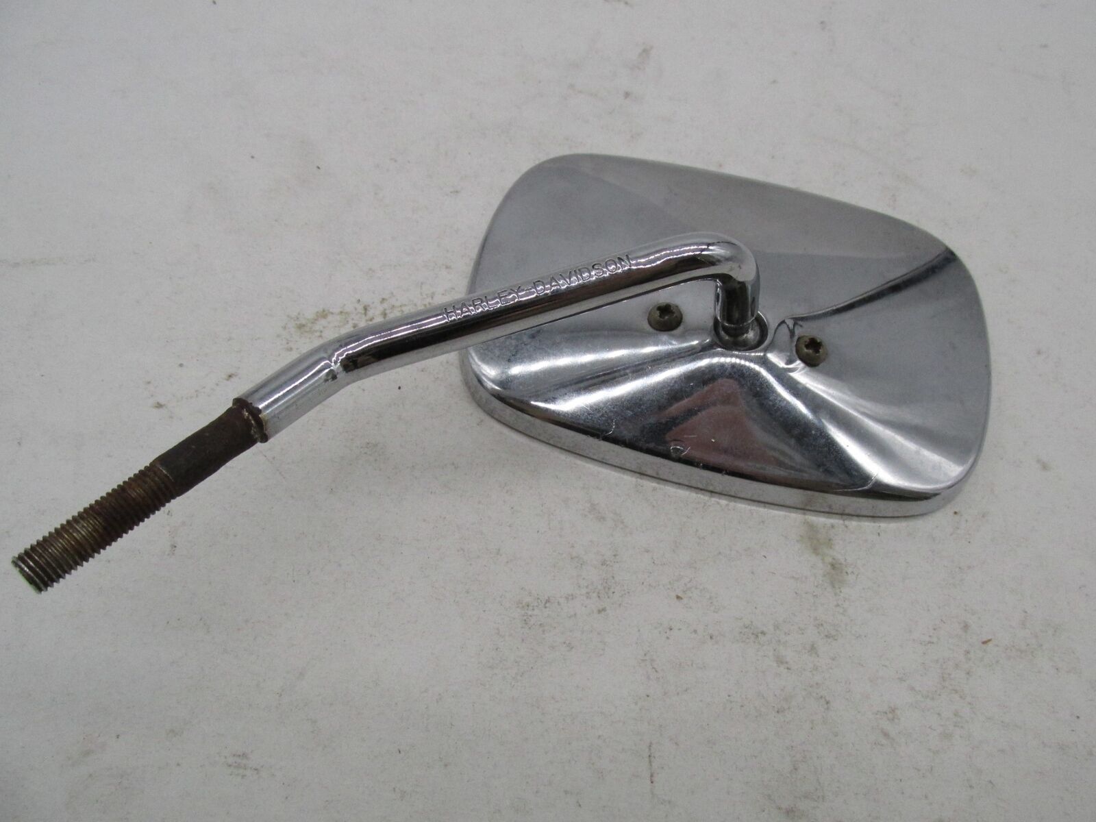 Harley-Davidson Genuine Chrome Short Stem Left Side Mirror