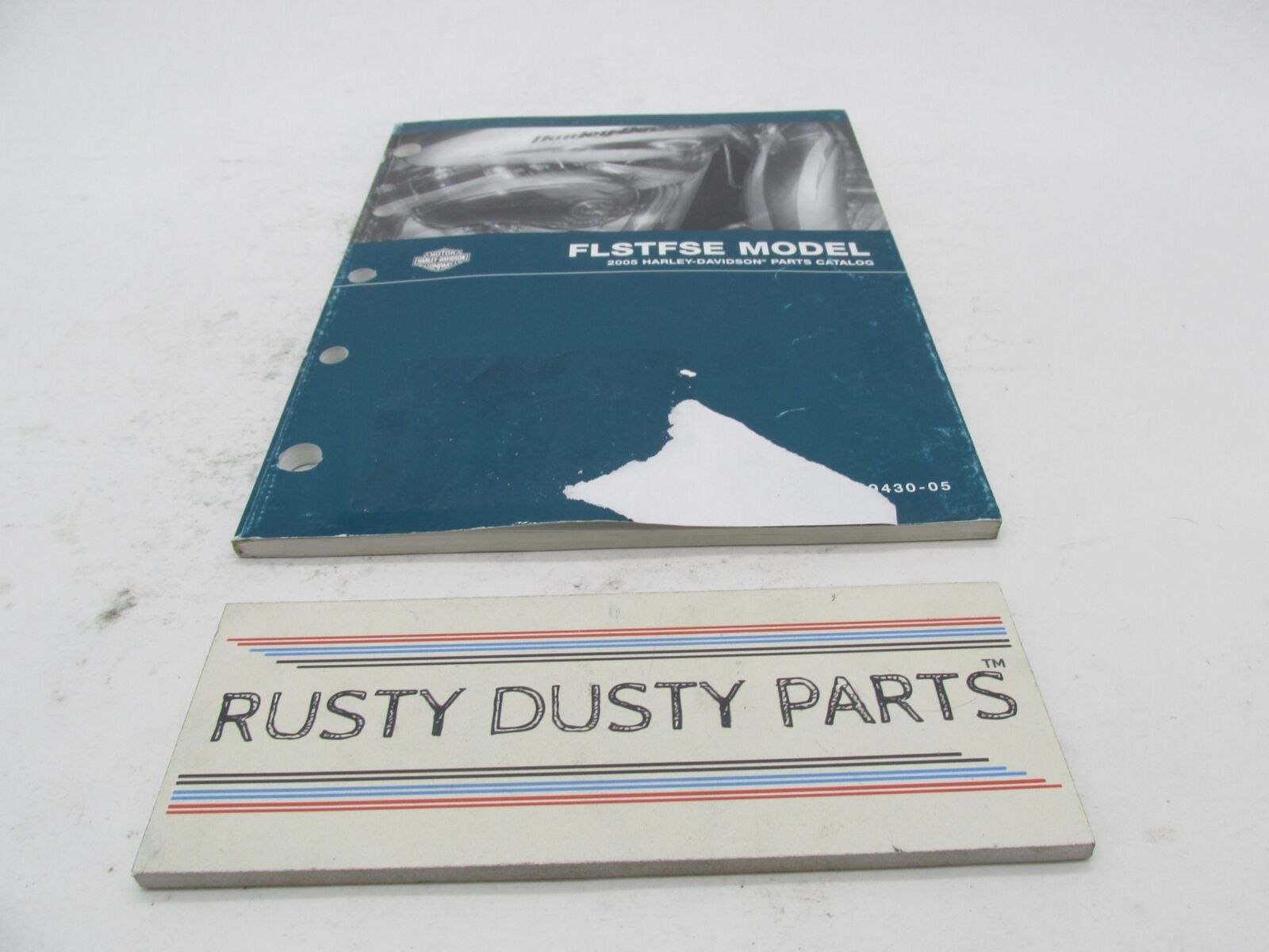 Harley-Davidson Official Factory 2005 FLSTFSE Model Parts Catalog 99430-05