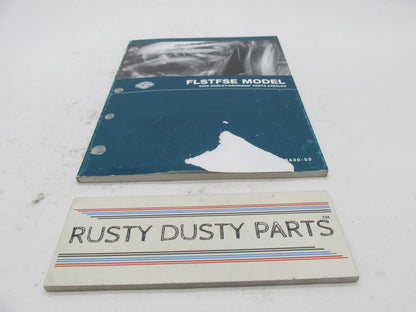 Harley-Davidson Official Factory 2005 FLSTFSE Model Parts Catalog 99430-05