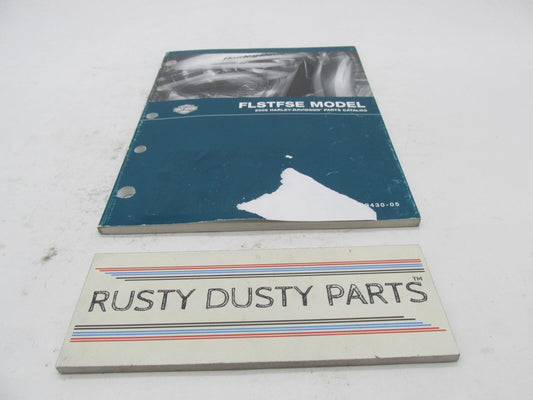Harley-Davidson Official Factory 2005 FLSTFSE Model Parts Catalog 99430-05