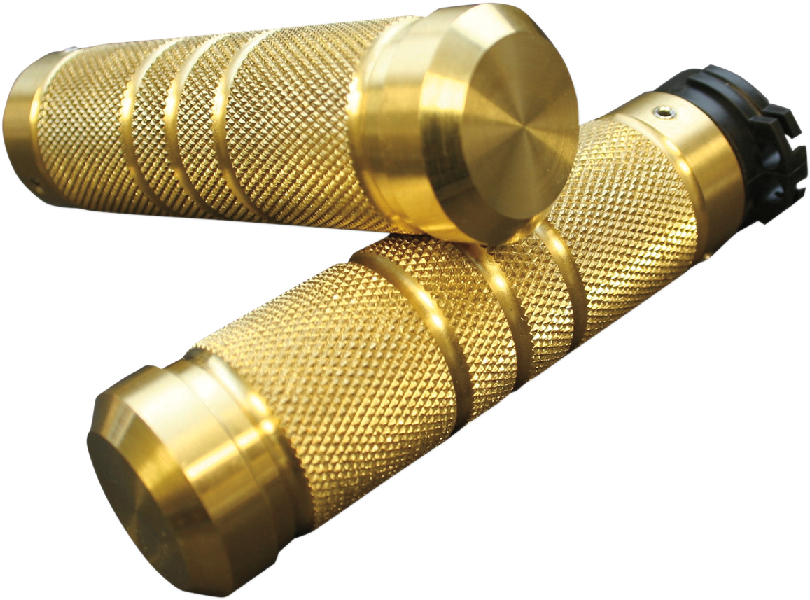 Accutronix Custom Grips Brass Knurled/Grooved GR100-KG5