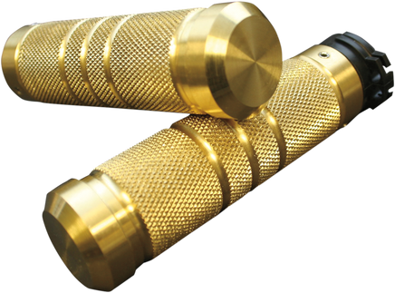 Accutronix Custom Grips Brass Knurled/Grooved GR100-KG5