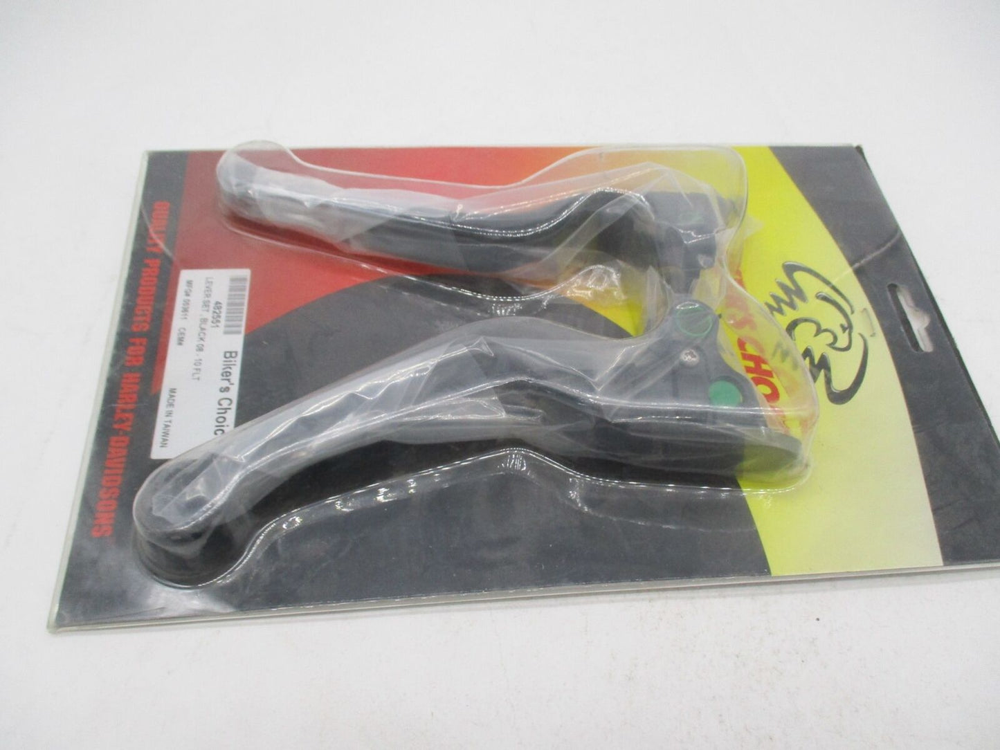 Harley Davidson Biker's Choice 08-10 FLT Black Hand Control Lever Set 053611