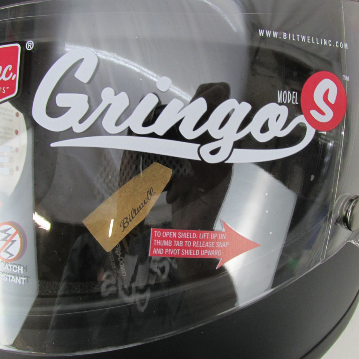 BIltwell NIB Gringo Model S w/ Shield SMALL Flat Black 1003-201-102 |