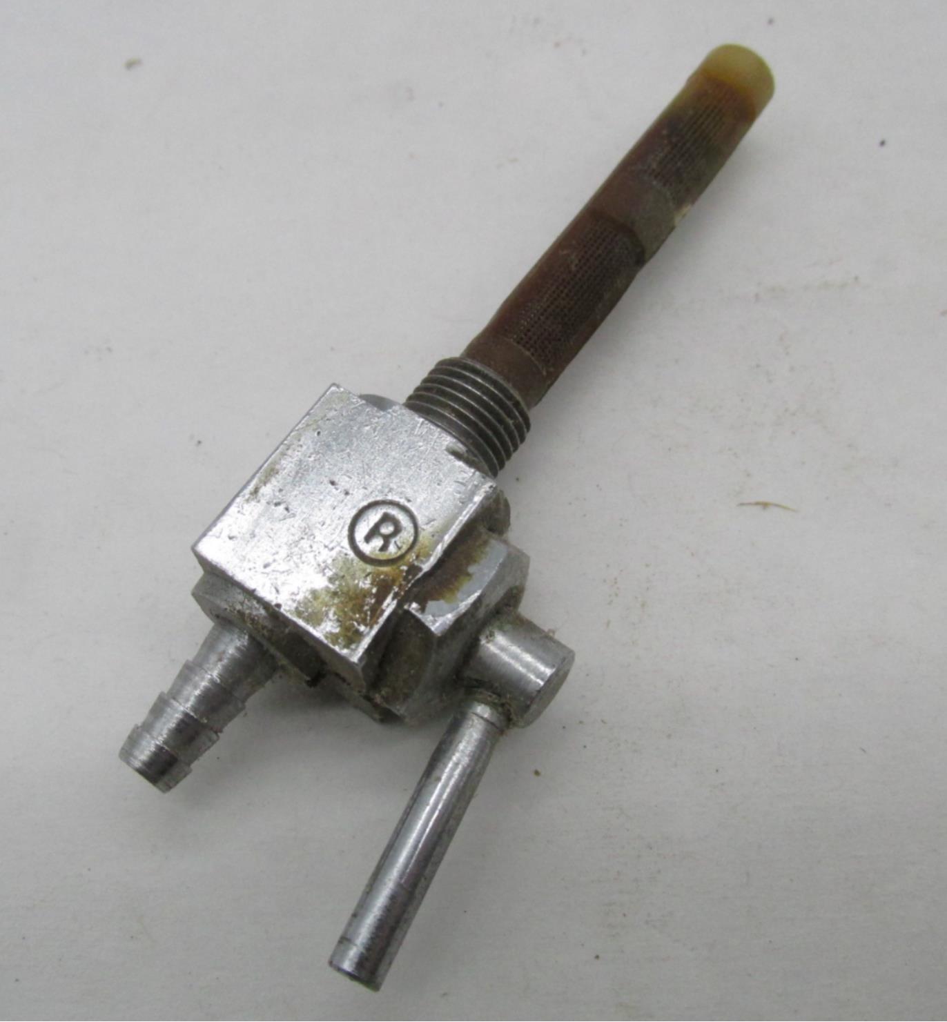 Vintage Motorcycle Italian Brevetti Orlandi Fuel Gas Tank Petcock Valve