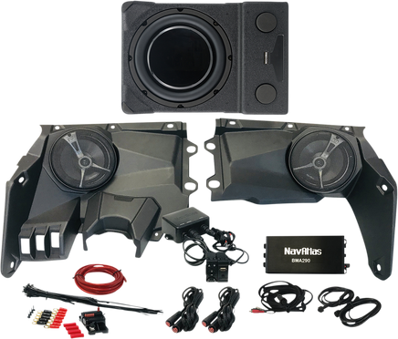 Navatlas 4-Seater Audio Kit with Rocker Switch X36ZONE3