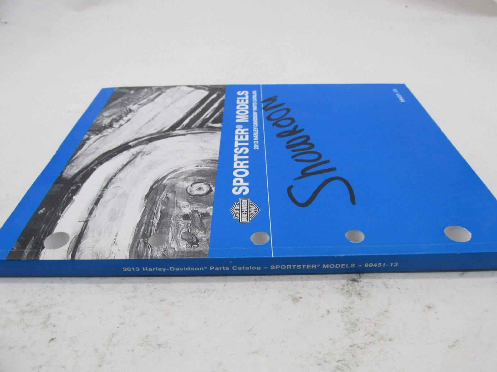 Harley-Davidson Official Factory 2013 Sportster Models Parts Catalog 99451-13