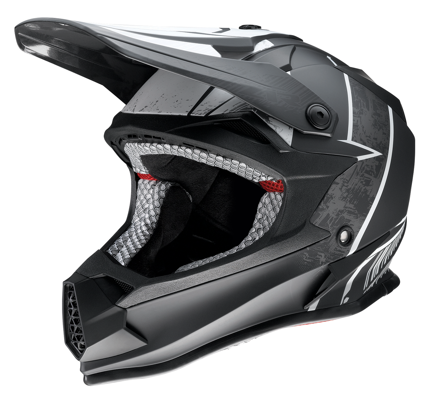 Z1R Youth F.I. Helmet - Fractal - MIPS Matte Black Large 0111-1510