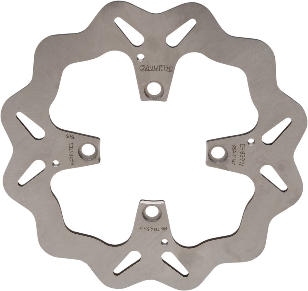 Galfer Wave Brake Rotor Rear DF839W