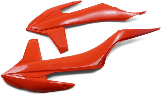 Cycra Powerflow Intake Radiator Shrouds Orange 1CYC-1905-42