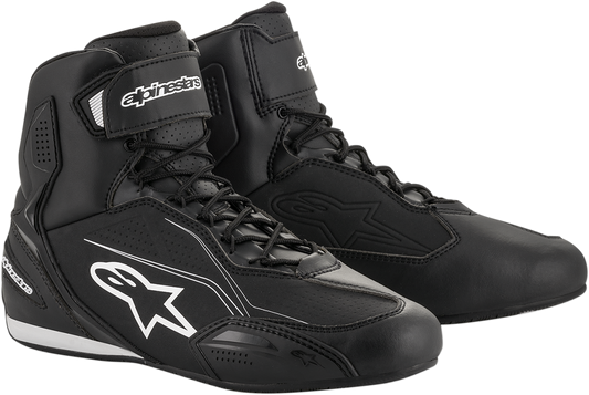 Alpinestars Faster 3 Riding Shoes Black White 8 2510219-10-8
