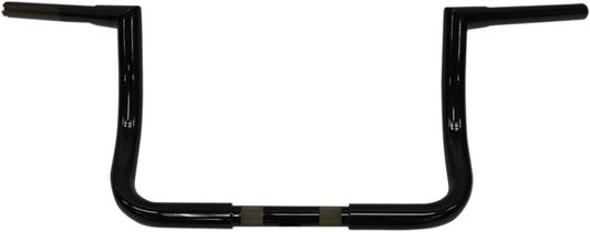 Todd's Cycle 1.25" Bagger Ape Hanger Handlebars Black 10in Ape Hanger 0601-2563