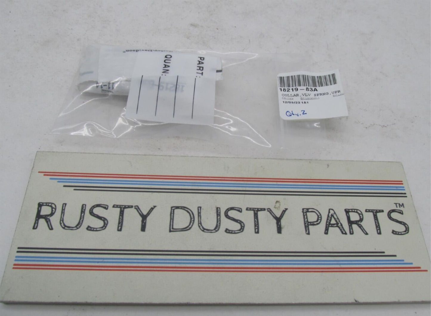 Lot of 2 Harley-Davidson Genuine NOS Upper Valve Spring Collars 18219-83A