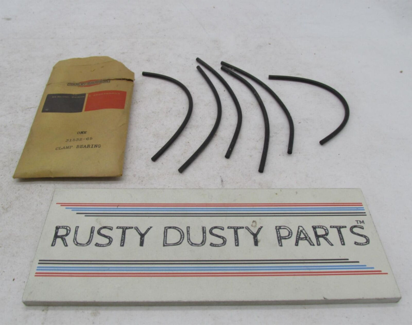 Lot of 6 Harley Aermacchi Genuine NOS Bearing Rubber Clamp Rings 31532-65