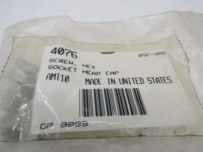 Lot of 2 Harley Davidson Genuine NOS Hex Socket Head Cap Screws 4076