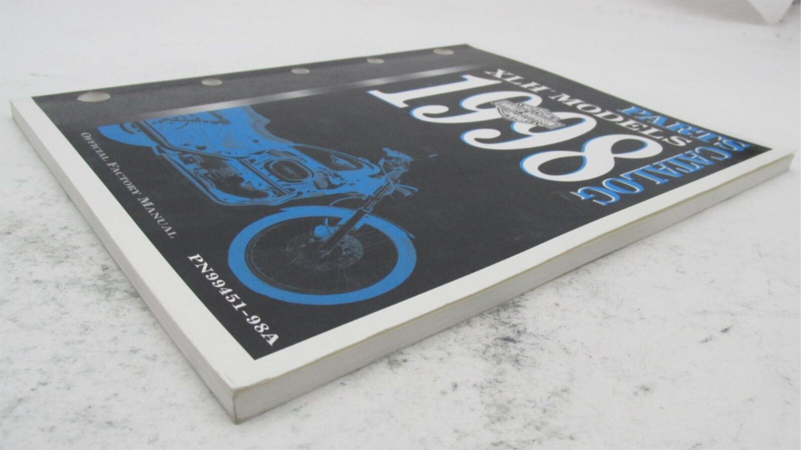 Harley-Davidson Official Factory 1998 XLH Sportster Parts Catalog 99451-98A