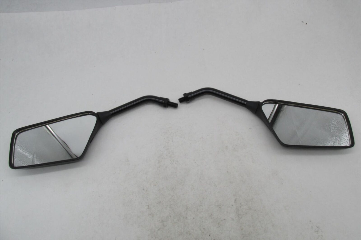 Emgo Universal Motorcycle 10MM Black Rear View Mirrors Trimline 20-97110