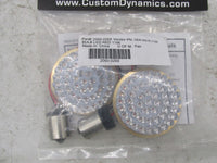 Harley Davidson Custom Dynamics Red LED Turn Signals 1156 2060-0269