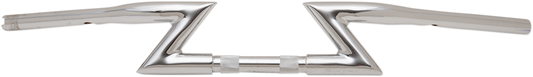 LA Choppers Z-Bar Style 1 1/4in. Handlebar Outlaw Z - Chrome LA-7310-00
