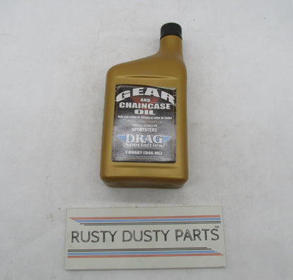 Drag Specialties Sportster High Performance Gear & Chain Case Oil 1 Quart