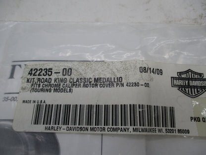 Harley Davidson Genuine NOS Road King Classic Rotor Cover Medallion 42235-00