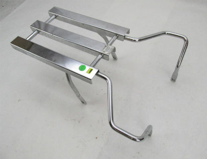 Harley ‘00+ Softail FLSTC Chrome 3 Channel Luggage Rack w/ Grab Rail 53941-03