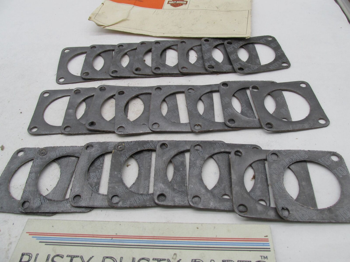Lot of 24 Harley-Davidson Genuine NOS Aermacchi Head Gaskets 16775-73P