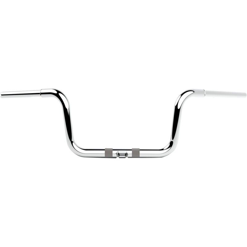 LA Choppers 1-1/4 in. Twin Round Handlebars Chrome LA-7324-08C