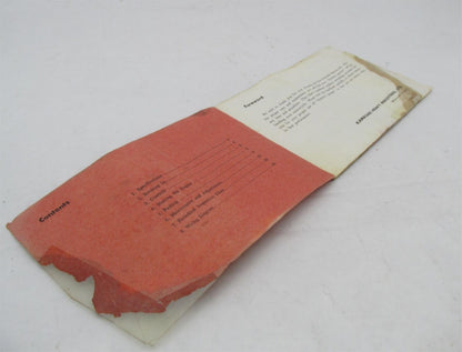 Kawasaki Bushwhacker 175 F3 Rider Owners Manual Handbook